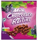 MISTER CHOC Grožđice u mliječnoj čokoladi