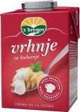 'z bregov Vrhnje za kuhanje