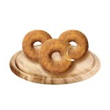Donut s nadjevom od jabuka i šećera s cimetom