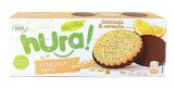 Hura Natura Keks integralni okus naranče preliven čokoladom