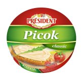 Picok, topljeni sir classic President 140 g
