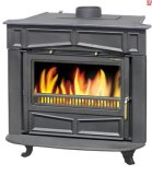 Kamin na kruto gorivo GLAS FRANKLIN PLAMEN