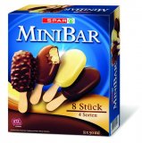 Sladoled mini bar classic Spar 8x50ml