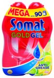 Anti-grease gel za strojno pranje posuđa limun Somat 2x900ml