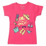Majica za djecu Lucky Kiddo KGT 118 Ž pink