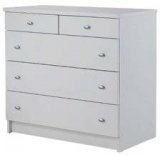 Komoda Paola 5 L 91x88,5x50 cm