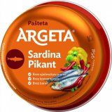 Pašteta sardina, sardina pikant ili skuša/sardina Argeta 95 g