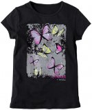 Majica s tiskom i svjetlucavim kamenčićima