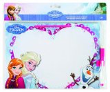 Bijela ploča s markerom Frozen ili Minions