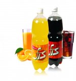 Gazirano piće cola ili naranča ili jabuka Fis 1,5 l