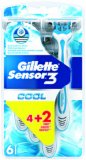 Aparat za brijanje jednokratni Sensor3 cool Gillette 6 kom.
