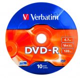 DVD +R/-R Verbatim 4,7 GB