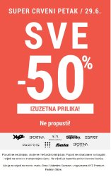 Sportina letak -50% popusta 29.06.2018.