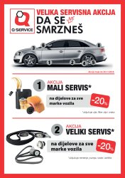 Q service katalog Velika servisna akcija da se smrzneš 26.10.-30.11.2018.
