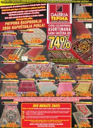 Galerija tepiha rasprodaja 15.9.2017.-10.10.2017.