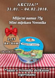 Veronika letak Akcija 31.01.-04.02.2018.