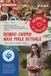 Konzum katalog Najbolje iz Hrvatske 19.05.-15.06.2025.
