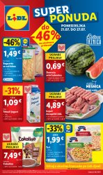 Lidl katalog Super ponuda od ponedjeljka 21.07.-27.07.2025.