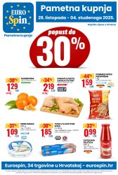 Eurospin katalog Pametna kupnja 29.10. - 04.11.2025.