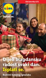 Lidl katalog Igračaka 06.11. - 31.12.2025.