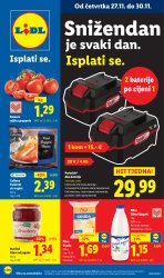 Lidl katalog super ponuda od četvrtka 27.11.-30.11.2025.
