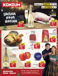 Konzum Akcija Katalog 27.12.2025 - 6.1.2026