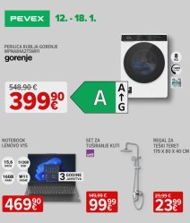 Pevex katalog Pevexovih 7 12.01.-18.01.2026.