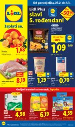 Lidl Super ponuda od ponedjeljka 23.02.-01.03.2026.