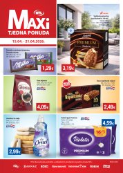 Trgovina Krk katalog Maxi Tjedna ponuda 15.04. - 21.04.2026.