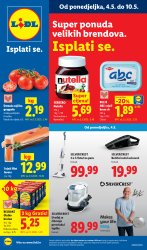 Lidl katalog Super ponuda od ponedjeljka 04.05. - 10.05.2026.