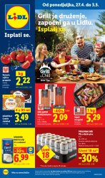 Lidl katalog Super ponuda od ponedjeljka 27.04. - 03.05.2026.