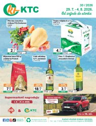 KTC katalog Široke potrošnje 29.07.-04.08.2026.
