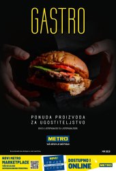 Metro katalog Gastro 01.10. - 31.10.2026.