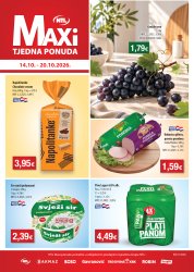 NTL katalog Maxi Tjedna ponuda 14.10. - 20.10.2026.