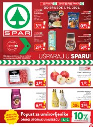 SPAR INTERSPAR katalog Akcija 07.10. - 13.10.2026.