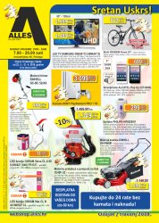 Alles katalog Akcija od 22.03.-21.04.2018.