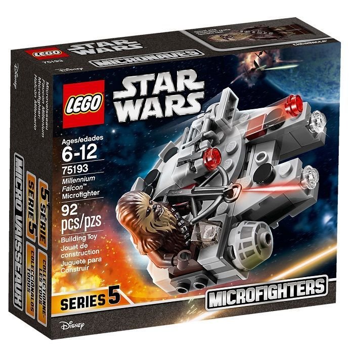 LEGO 75193, Star Wars, Millennium Falcon Microfighter Links
