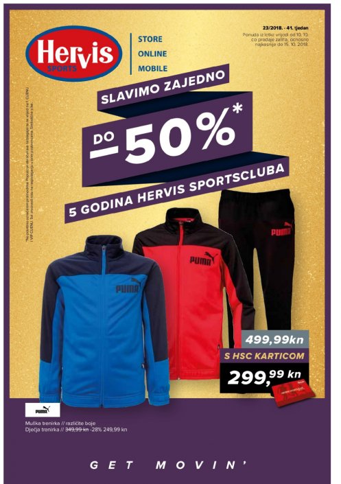 Hervis katalog Akcija 10.10.-15.10.2018. - Njuškalo katalozi