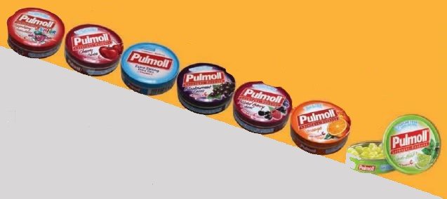 Bomboni Pilmoll razni okusi 45 g - Nama - Akcija - Njuškalo katalozi