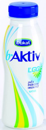 Jogurt Razne Vrste B'Aktiv LGG Dukat 330 G - Akcija - Njuškalo Katalozi