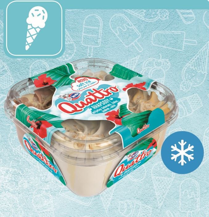 Sladoled Ledo Quattro Rhapsody 900 ml - Djelo - Akcija - Njuškalo katalozi