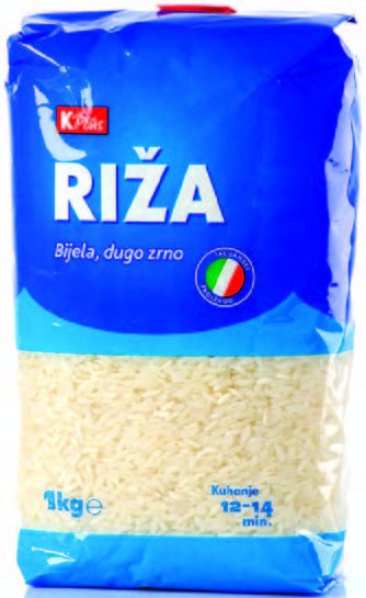 Riža bijela paraboiled ili dugo zrno K Plus 1 kg - Akcija - Njuškalo ...