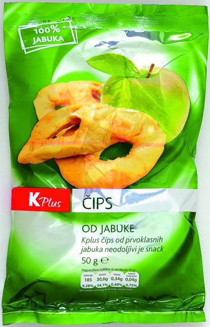 Čips Od Jabuke K Plus 50 G Akcija Njuškalo Katalozi