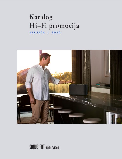 Sonus Art katalog HiFi promocija veljača 2020. Njuškalo katalozi