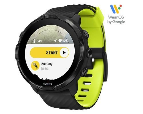 Sportski smart sat SUUNTO 7 Black lime sa senzorom za otkucaje