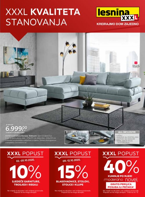 Katalog Lesnina katalog XXXL kvaliteta stanovanja 29.09.15.10.2020