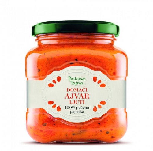 Ajvar Bakina Tajna Blagi Ili Ljuti, 300g - Akcija - Njuškalo Katalozi