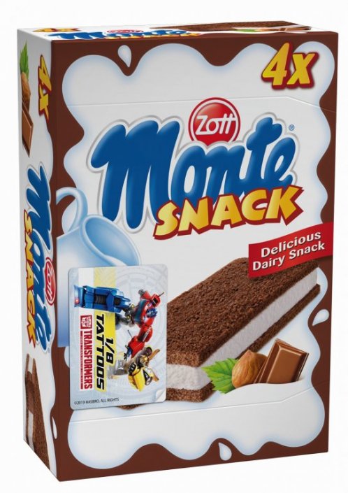 Mliječni desert Monte Snack Zott 29g ili 4*29g pak - Akcija - Njuškalo ...