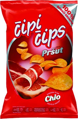 Čipi Čips Pršut 140 g - Boso - Akcija - Njuškalo katalozi