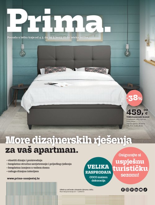 Prima katalog More dizajnerskih rješenja 04.03.29.03.2023. Njuškalo